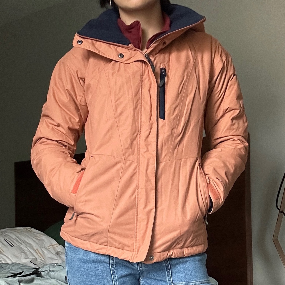 Columbia Peach Insulated Jacket